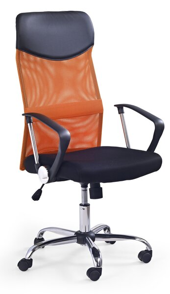 Kancelárska stolička Vicky (pomarančová + čierna). Vlastná spoľahlivá doprava až k Vám domov. 769784