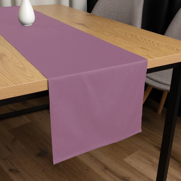 Biante Bavlnený saténový behúň na stôl ST-015 Fialová lila 20x120 cm