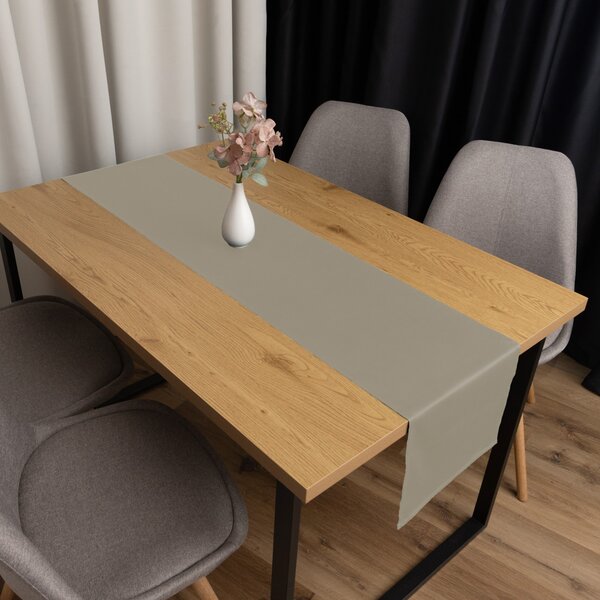 Biante Bavlnený saténový behúň na stôl ST-021 Latte 20x120 cm