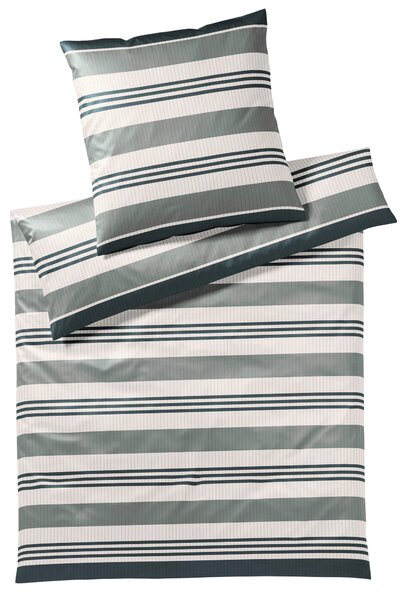 POSTEĽNÁ BIELIZEŇ, makosatén, sivá, zelená, 135/200 cm Yes for bed - Online Only bytové doplnky, Online Only
