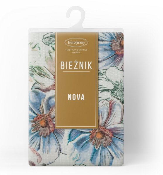 BEHÚŇ NA STÔL FLORE 7 40X140 CM VZOROVANÝ