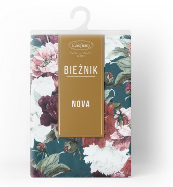 BEHÚŇ NA STÔL VELVET 2 35X180 CM VZOROVANÝ