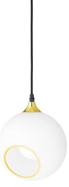 Design By Us - Ballroom Závěsná Lampa White Snow w/Gold Objímka Žiarovky - Lampemesteren