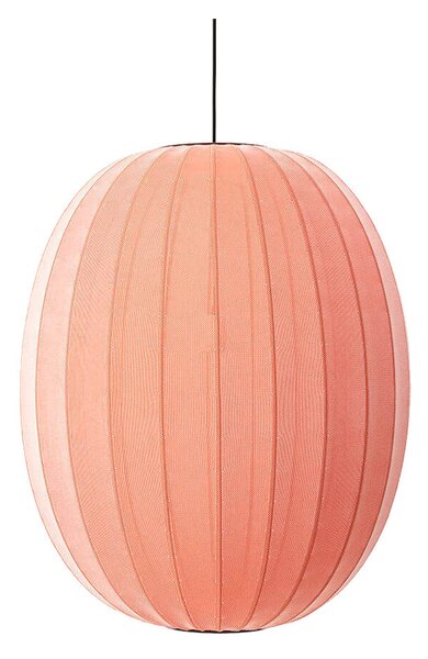 Made By Hand - Knit-Wit 65 High Oval Závěsná Lampa Coral - Lampemesteren