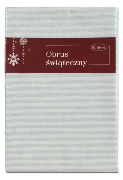 OBRUS FLASH 6 135X180 CM STRIEBORNÝ