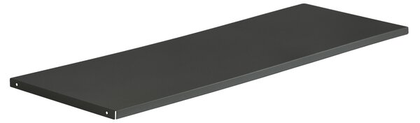 Kovová polica do spisovej skrine JAN II, 1150 x 20 x 360 mm, antracitová