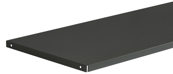 Kovová polica do spisovej skrine JAN II, 1150 x 20 x 360 mm, antracitová