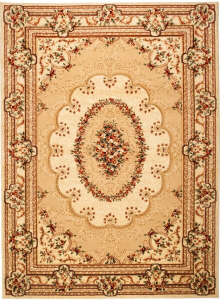 Kusový koberec klasický vzor béžový . 220x320cm