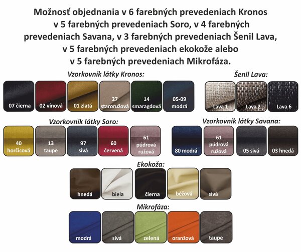 NovýNábytok.sk Kreslo Cubali (ekokoža čierna + Lava 5). Vlastná spoľahlivá doprava až k Vám domov. 772630