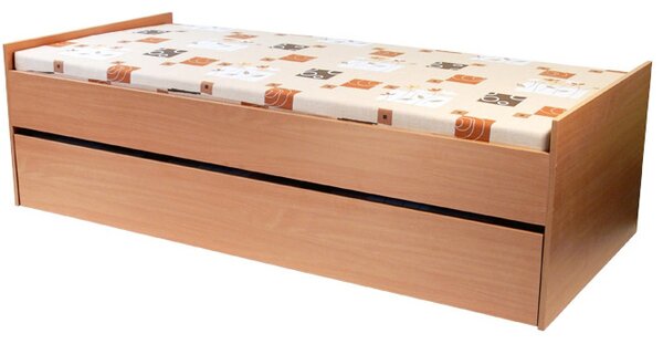 Rozkladacia posteľ 90 cm Nichol (s molitanovými matracmi). Vlastná spoľahlivá doprava až k Vám domov. 774143