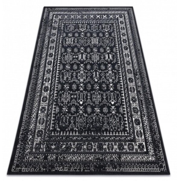 Kusový koberec PP Gréta čierny 120x170cm