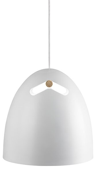 Darø - Bell+ 16 P1 Závěsná Lampa Oak/White - Lampemesteren