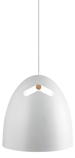 Darø - Bell+ 30 P1 Závěsná Lampa Oak/White - Lampemesteren