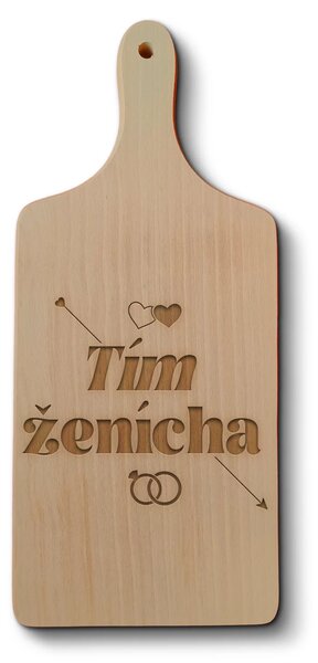 Sablio Doštička na krájanie Tím ženícha
