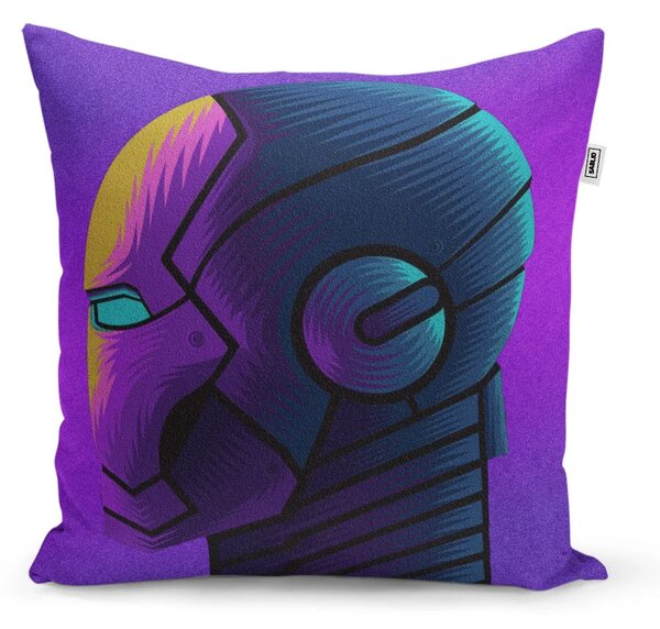 Sablio Vankúš Iron Man Helma na fialovej - 40x40 cm