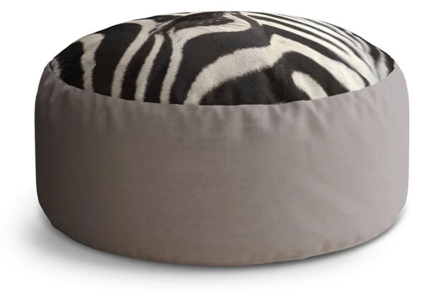 Sablio Taburet Detail zebra: 38x48 cm