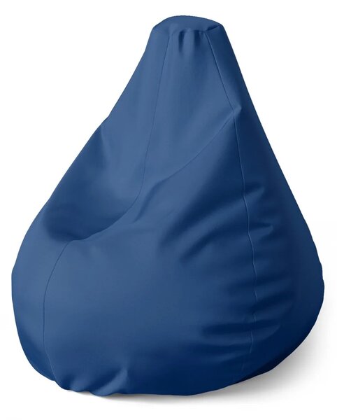 Sablio Sedací vak Pear Modrá 2 - 70 x 95 x 15 cm