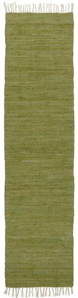 Bavlnený behúň na podlahu Green 250 x 60 cm