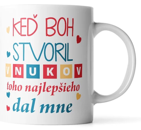 Sablio Hrnček Keď Boh stvoril vnukov - 330 ml - standard