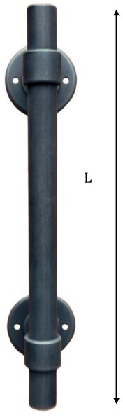 GALBUSERA Kované madlo na dvere model 1838