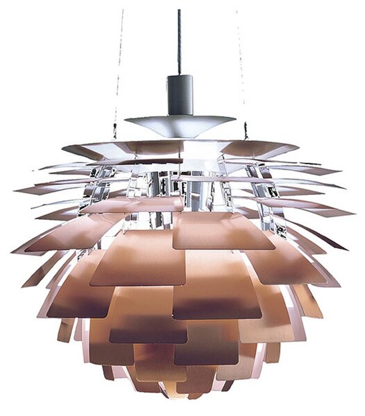 Louis Poulsen - PH Artichoke Závěsná Lampa Ø480 LED (DTW) Copper - Lampemesteren