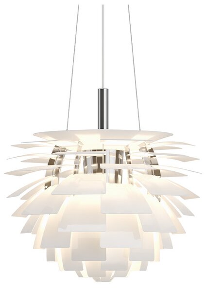 PH Artichoke Závěsná Lampa Ø480 LED-Bluetooth (DTW) White - Louis Poulsen - Lampemesteren