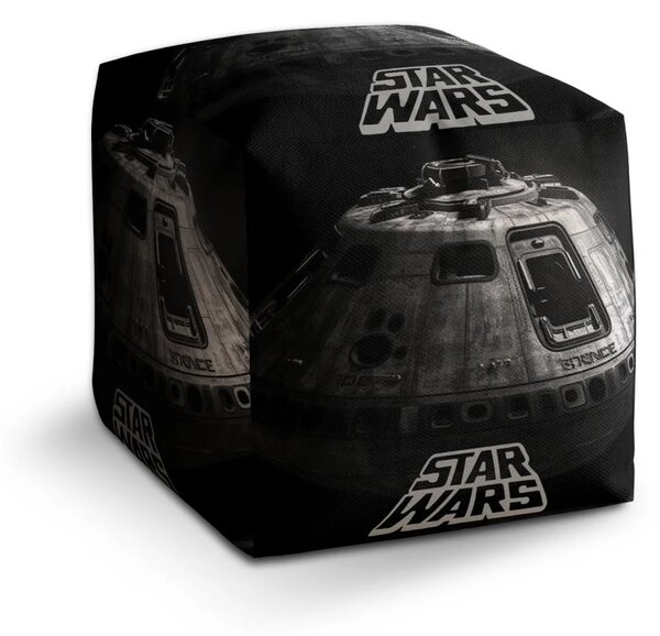 Sablio Taburet Cube Star Wars Vesmírna loď - 40x40x40 cm
