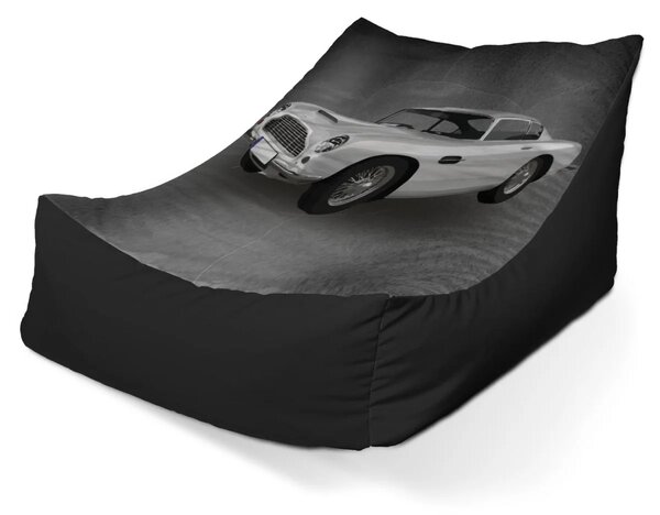 Sablio Sedací vak Lounge Aston Martin Tmavé pozadie - 80 x 95 x 50 cm