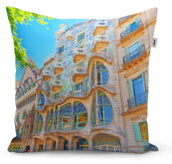 Sablio Vankúš Barcelona Gaudi Casa Batllo 2 - 40x40 cm
