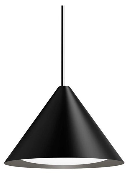 Louis Poulsen - Keglen 400 LED Závěsná Lampa Black - Lampemesteren