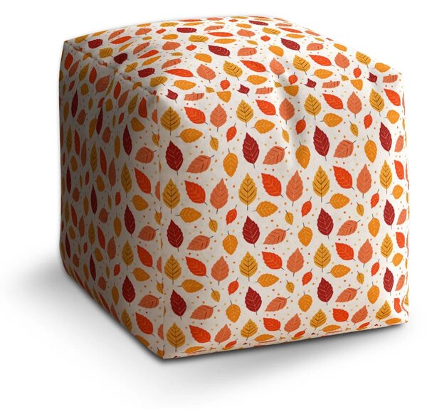 Sablio Taburet Cube Farebný november - 40x40x40 cm