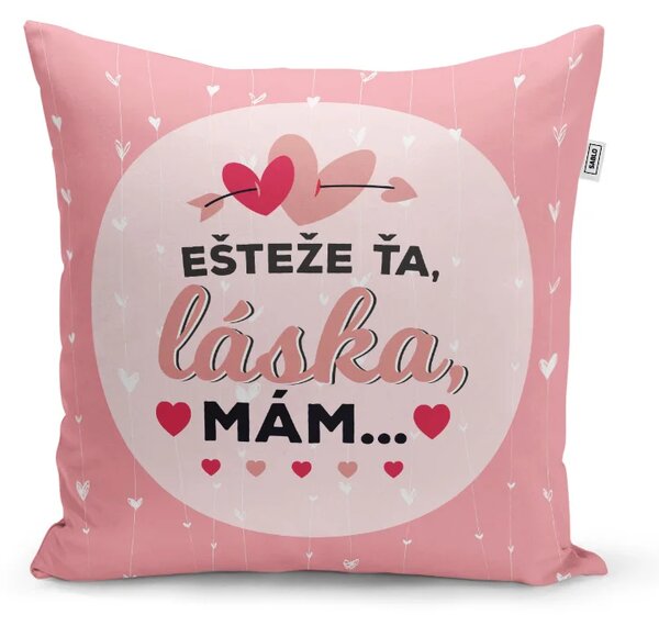 Sablio Vankúš Ešte že ťa láska mám: 40x40 cm