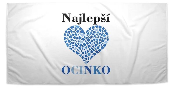 Sablio Uterák Najlepší otecko - 30x50 cm