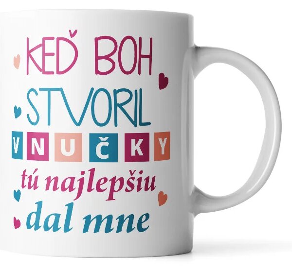 Sablio Hrnček Keď Boh stvoril vnučky - 330 ml - standard