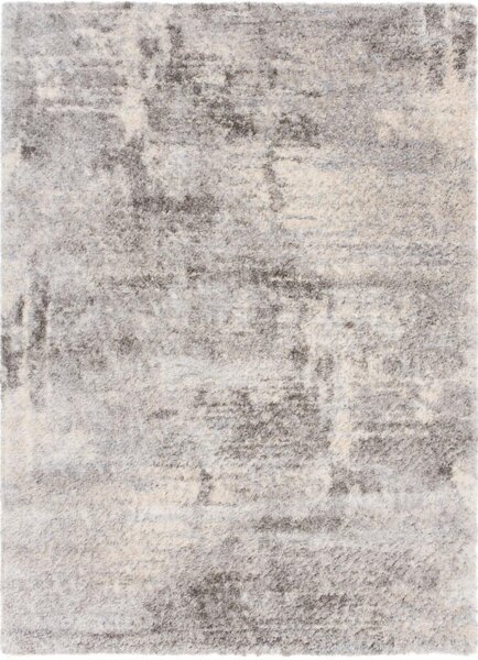Kusový koberec shaggy Feride sivý 120x170cm
