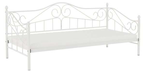 Jednolôžková posteľ 90 cm Danina (biela) (s roštom). Vlastná spoľahlivá doprava až k Vám domov. 1016020