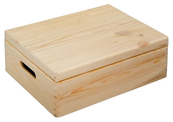 Úložný box s výklopným vekom 39 x 29 x 13,5 cm KESPER 69501