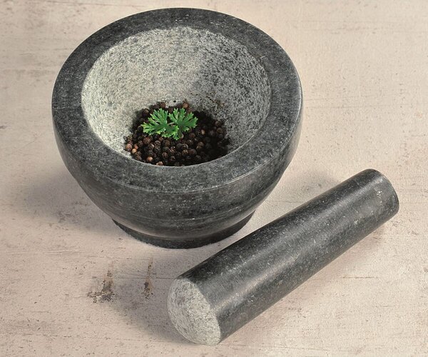 Hmoždíř s tĺčikom, Ø 16 cm, žula KESPER 71501