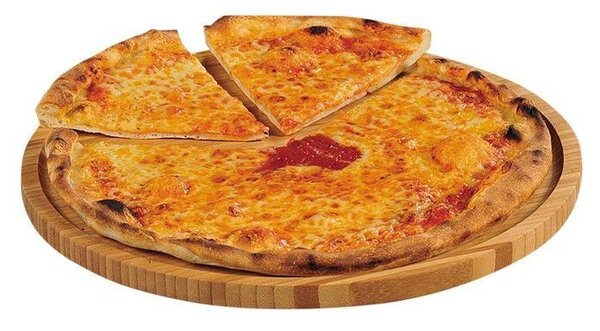 Doska na pizzu, ø 32 cm, bambus KESPER 58463