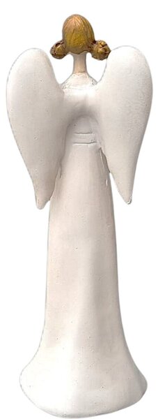 Anjel svietiaci s kvetom, 18 cm, polyston PRODEX 240102
