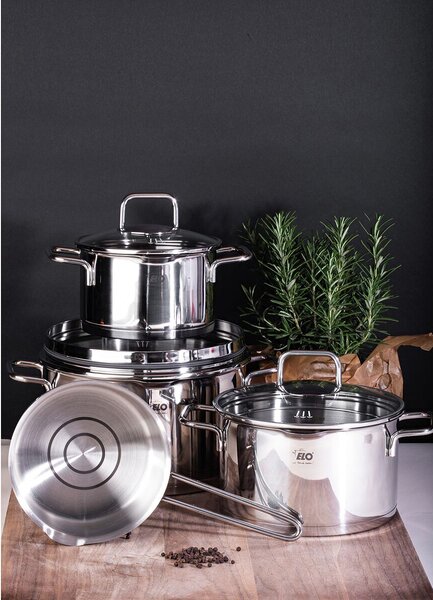 Smart Steam Sada hrncov 4 ks, nehrdzavejúce ELO 72404
