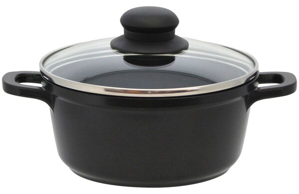 Black Cast Sada hrncov 4 ks, hliníkové ELO BASIC 62440