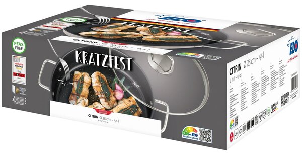 Citrin kastról so sklenenou pokrievkou Ø 28 cm ELO 72438