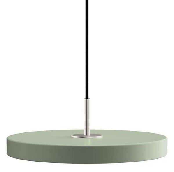 UMAGE - Asteria Mini Závěsná Lampa Olive/Steel Top - Lampemesteren