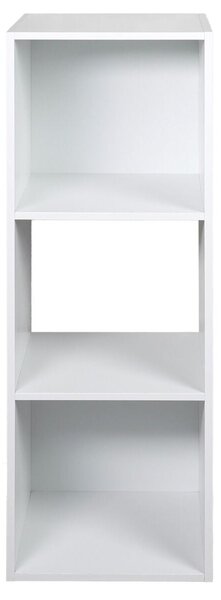 Polica s 3 priehradkami 31 × 91 × 30 cm, biela KESPER 15976