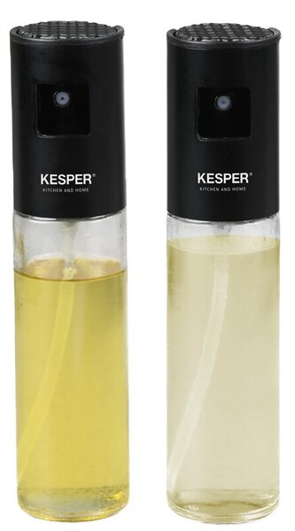 Rozprašovač na olej a ocot, 2 ks, Ø 4,5 cm, 18 cm, sklo KESPER 13901