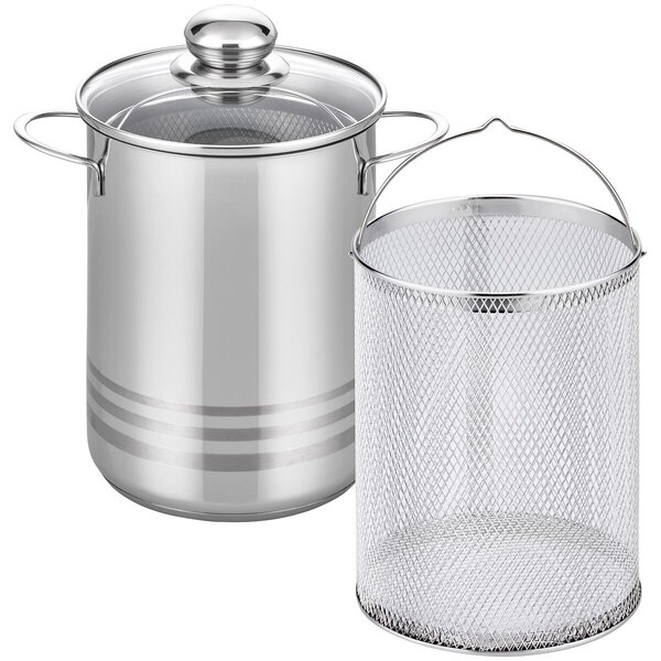 Brillant Hrniec na špargľu Ø 16 cm, 4 l, nerezový ELO BASIC 22616