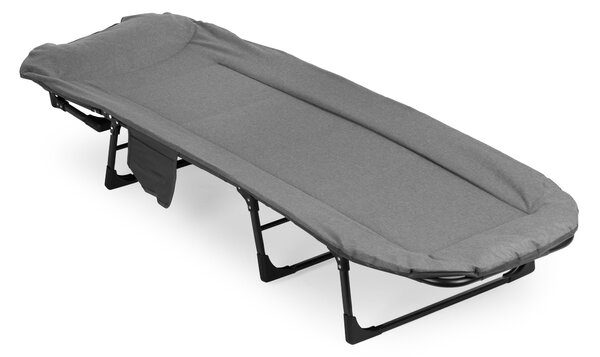 Turistické poľné lôžko 200x65 cm kanoe polohovateľná rozkladacia posteľ MultiGarden