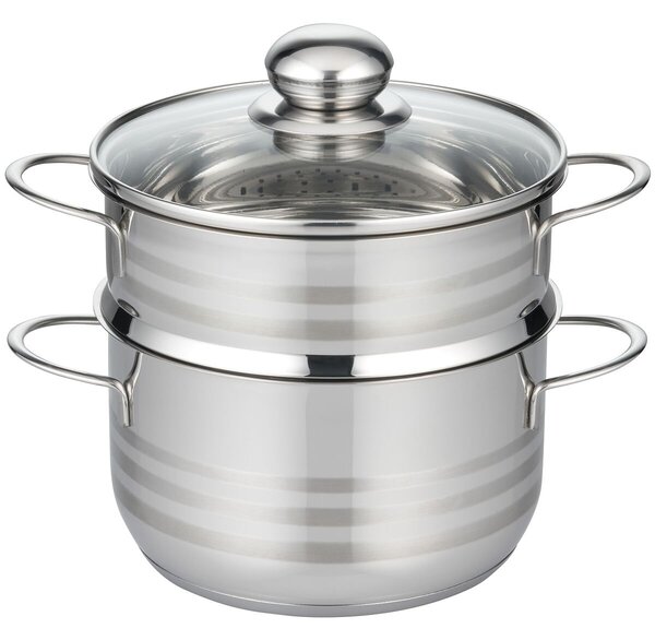 Brillant Naparovací hrniec Ø 18 cm, 1,6/2,4 l, nerezový ELO BASIC 22718