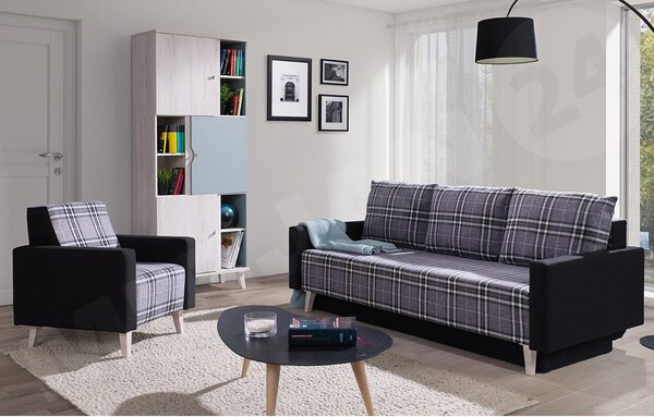 Mirjan24 Zostava sedacej súpravy Temero II, Dostupné poťahy: Gomez 12 + Lobox 05 5902928242157